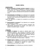 Psicodiagnóstico Clínico (Examen Mental)