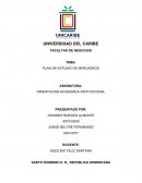 PLAN DE ESTUDIO DE MERCADEOS