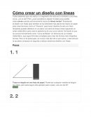 Diseño con lineas