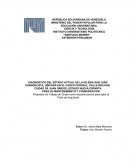 DIAGNOSTICO DEL ESTADO ACTUAL DE LA IGLESIA SAN JUAN EVANGELISTA, UBICADA EN EL CASCO CENTRAL