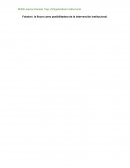 Foladori: la fisura como posibilitadora de la intervención institucional