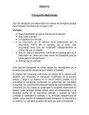 Transporte multimodal-intermodal