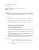 Ejemplo de Análisis de puesto de trabajo