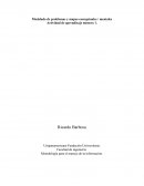 Modelado de problemas y mapas conceptuales mentales