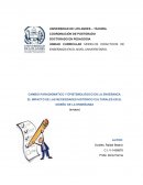 CAMBIO PARADIGMÁTICO Y EPISTEMOLÓGICO EN LA ENSEÑANZA. EL IMPACTO DE LAS NECESIDADES HISTÓRICO CULTURALES EN EL DISEÑO DE LA ENSEÑANZA