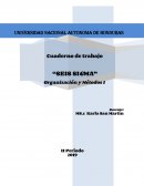 Cuaderno de trabajo . Seis sigma