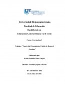 Teoría del pensamiento visible de Howard Gardner