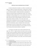 Control Constitucional Ecuador