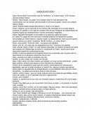 Guion de noticiero: la conquista