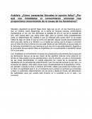 Sócrates y Aristóteles