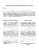 Diagnostico precoz de cancer ginecologico