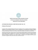 Actividades relacionadas al insectario del diem. 1998 – 2018