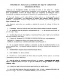 Guia de reportes. Presentación, estructura y contenido del reporte o informe de laboratorio de Física