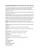 Reconocimiento de especies rió Fucha
