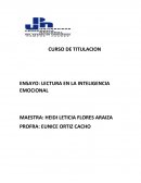 Lectura en la inteligencia emocional