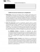 Gestión de recursos humanos por competencias