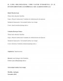 EL CLIMA ORGANIZACIONAL COMO FACTOR FUNDAMENTAL EN EL FUNCIONAMIENTO DE LAS EMPRESAS; CASO: ALARM SYSTEM S.A.S