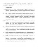 REALIDAD EN EL PERU - SEGURIDAD Y SALUD EN EL TRABAJO