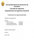 Contaminación de Aguas Superficiales