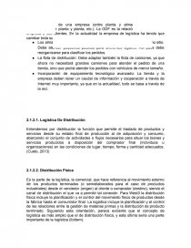 DISEÑO DE UN PROGRAMA DE LOGÍSTICA Y DISTRIBUCIÓN DE LOS PRODUCTOS EN LA FÁBRICA DE HIELO “LA NORTEÑA. Página 8