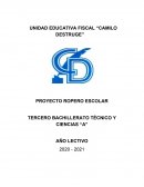 PROYECTO ROPERO ESCOLAR