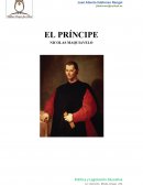 EL PRÍNCIPE de NICOLAS MAQUIAVELO