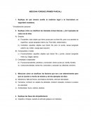 MEDICINA FORENSE (PRIMER PARCIAL)