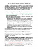 Porque debe ser real nuestra esperanza de la resurrección