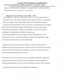 Escuelas del Pensamiento Administrativo