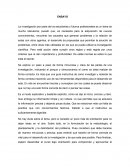 Ensayo Técnica de Investigación