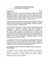 DISEÑO DE UN PROGRAMA DE LOGÍSTICA Y DISTRIBUCIÓN DE LOS PRODUCTOS EN LA FÁBRICA DE HIELO “LA NORTEÑA. Página 12