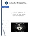 Marco Aurelio; El Gran Emperador Estoico