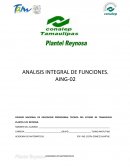 ANALISIS INTEGRAL DE FUNCIONES
