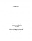 Taller 1-Narrativo. Competencias Comunicativos