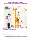 SECUENCIA DIDÁCTICA: “¡MEDIDAS POR TODOS LADOS!”