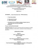 Minuta de Educación Especial