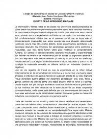 ENSAYO DE LO APRENDIDO EN CLASE. Página 1