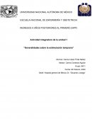 Generalidades de la estimulación temprana actividad integradora 1