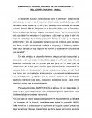 DESARROLLO HUMANO, ENFOQUE DE LAS CAPACIDADES Y RELACIONES HUMANO – ANIMAL