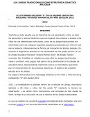 LOS JUEGOS TRADICIONALES COMO ESTRATEGIA DIDACTICA APLICADA