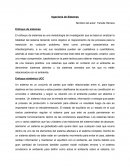 Ingeniería de Sistemas. Enfoque de sistemas