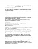 Gestion Financiera como factor determinante en el desarrollo Economico de un Pais