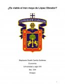 Viabilidad del tren maya