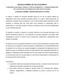 LA ESCUELA NORMAL, PROYECCIÓN HACIA EL FUTURO