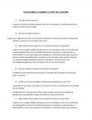 TALLER SOBRE LA GUERRA Y EL ARTE DE LA GUERRA