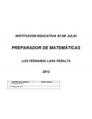 PREPARADOR DE MATEMÀTICAS