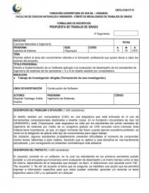 Diseño e Implementación de un Software aplicado a la evaluación de desempeño de los estudiantes de ingeniería de sistemas de los semestres I, II y III en diseño asistido por computadora. Página 1