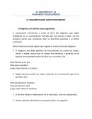 ARGUMENTACION Y FUNDAMENTACION JURIDCA