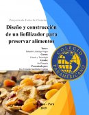 Diseño y construcción de un liofilizado