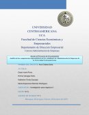 Análisis de las competencias emprendedoras de los estudiantes de Administración de Empresas de la Universidad Centroamericana